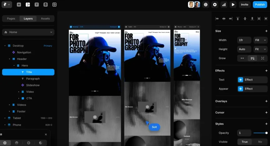 ตัวอย่างเว็บไซต์